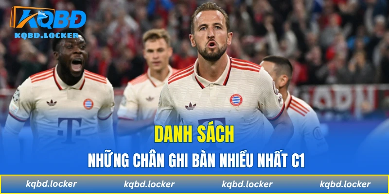 Danh sách những chân ghi bàn nhiều nhất C1
